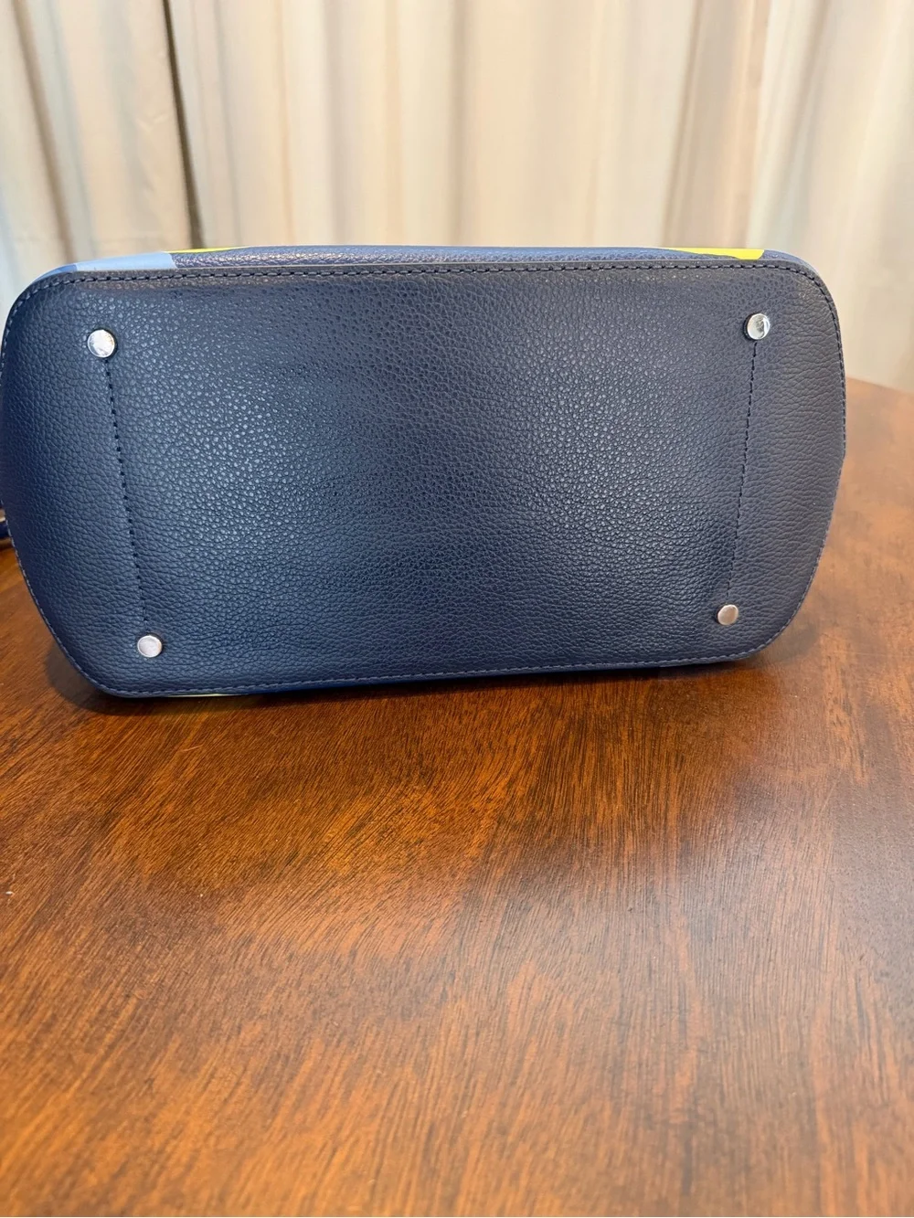 Blue Lemon Kate Spade Leather Purse